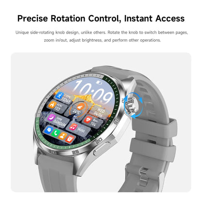 2026 New Watch 6 NFC Bluetooth Call Smart Watches Men GPS Tracking Sports Fitness IP68 Waterproof 1.53inch AMOLED Smartwatch