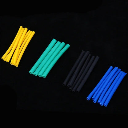 1600/127pcs Heat-shrink Tubing Thermoresistant Tube Heat Shrink Wrapping Kit Electrical Connection Wire Insulation Sleeving