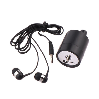 1pc Water Leak Detector Multi-functional Sound Collector Suitable For Leak Detection Of Various Construction Pipe