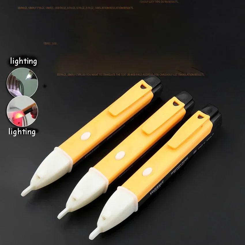 1PC Non-contact Voltage Meter Inductive Test Pen Electrician Tester Sound LED Light Break Point Detecting Tools электрика