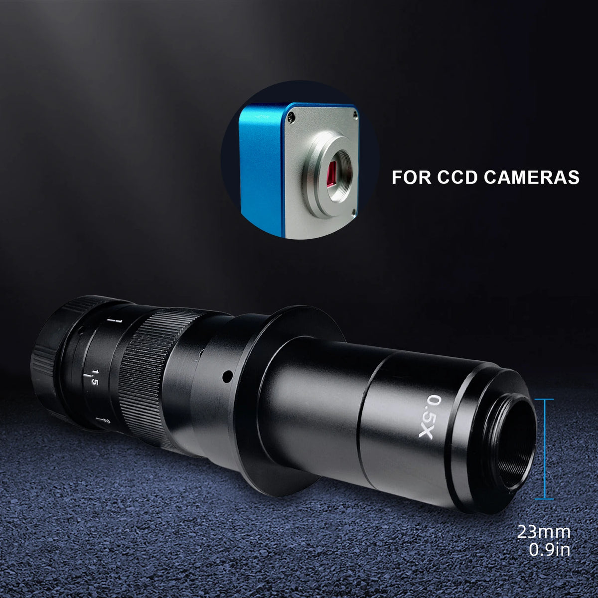 130X 150X 180X 215X zoom C Mount Lens Magnification Adjustable 0.7X~4.5X Optical Zoom Lens For HDMI USB Microscope Camera