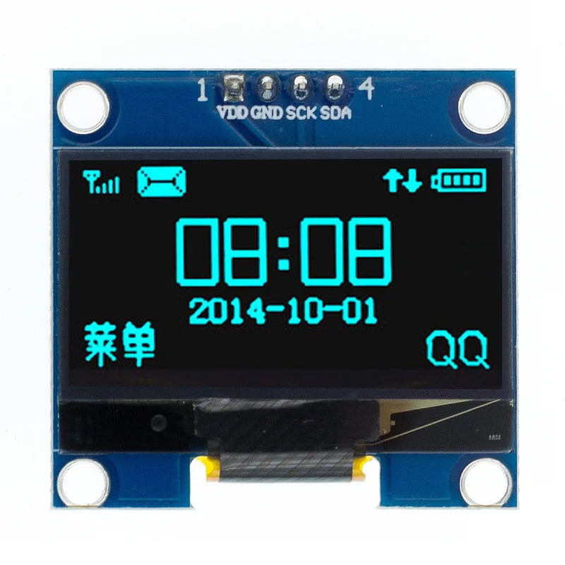 1.3 inch OLED module SPI/IIC I2C Communicate white/blue 128X64 SH1106/SSD1306 1.3 inch OLED LCD LED Display Module 1.3" OLED