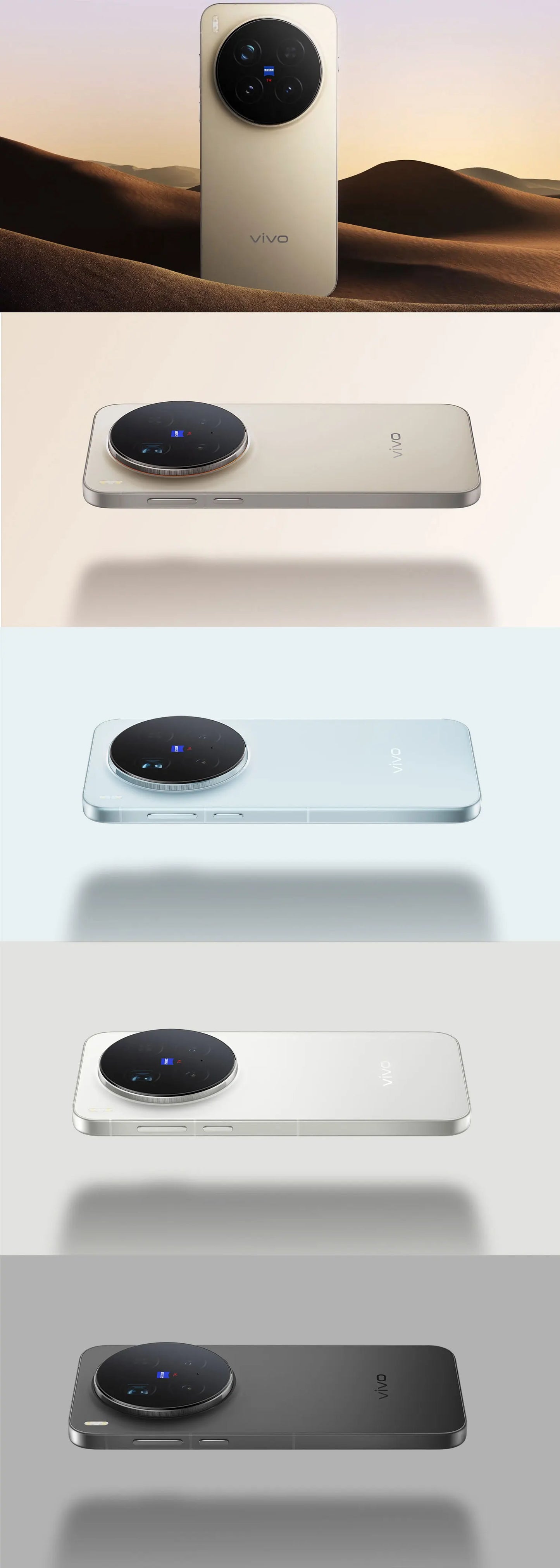 2025 New Vivo X300 Pro Chinese Version MediaTek Dimensity 9500 6.78'' 120Hz LTPO AMOLED Display 6510mAh Battery 90W SuperCharge