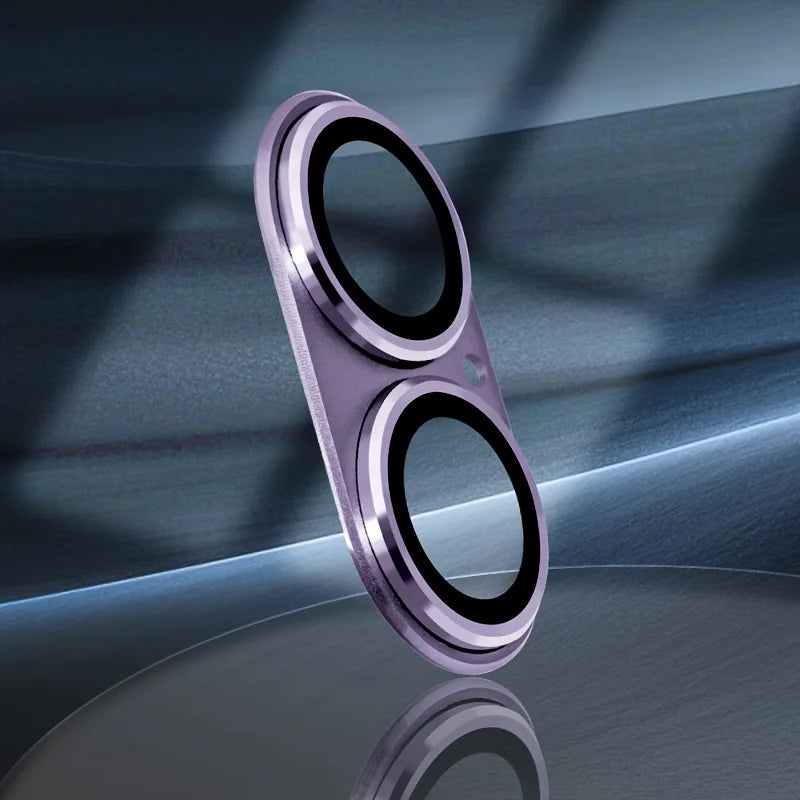 1pc Protective Film for iPhone 17 Pro Max/iPhone 17 Pro/17 Air Full Coverage Ultra-Thin Camera Lens Protector Metal Frame