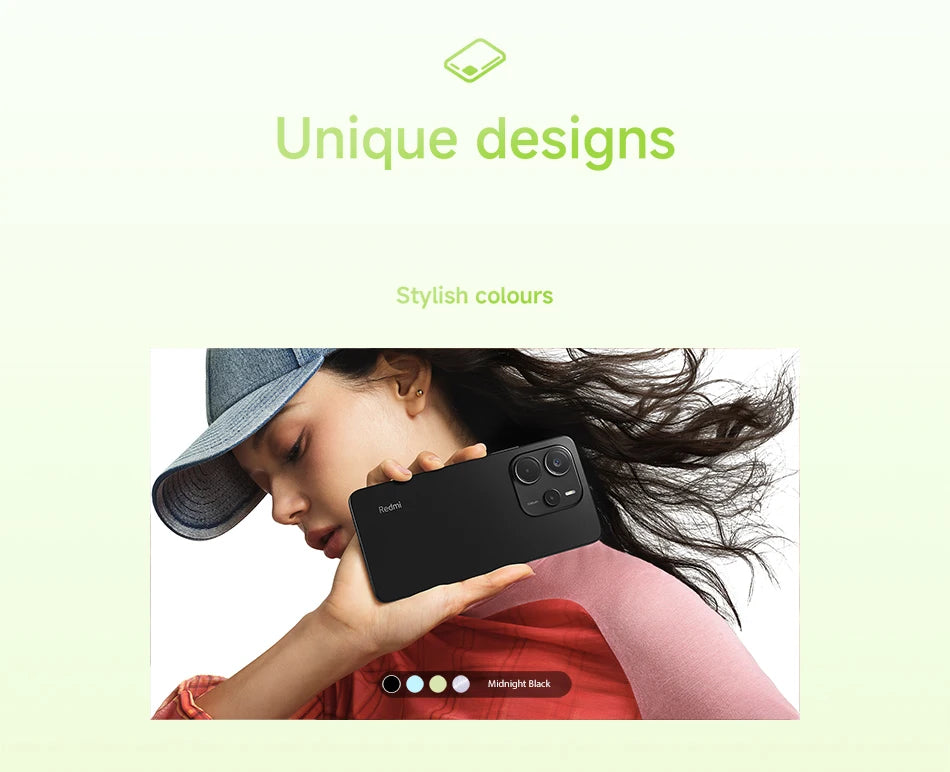 【Brand+】Global Version Xiaomi Redmi Note 14 MediaTek Helio G99-Ultra 108MP AI 5500mAh 6.67