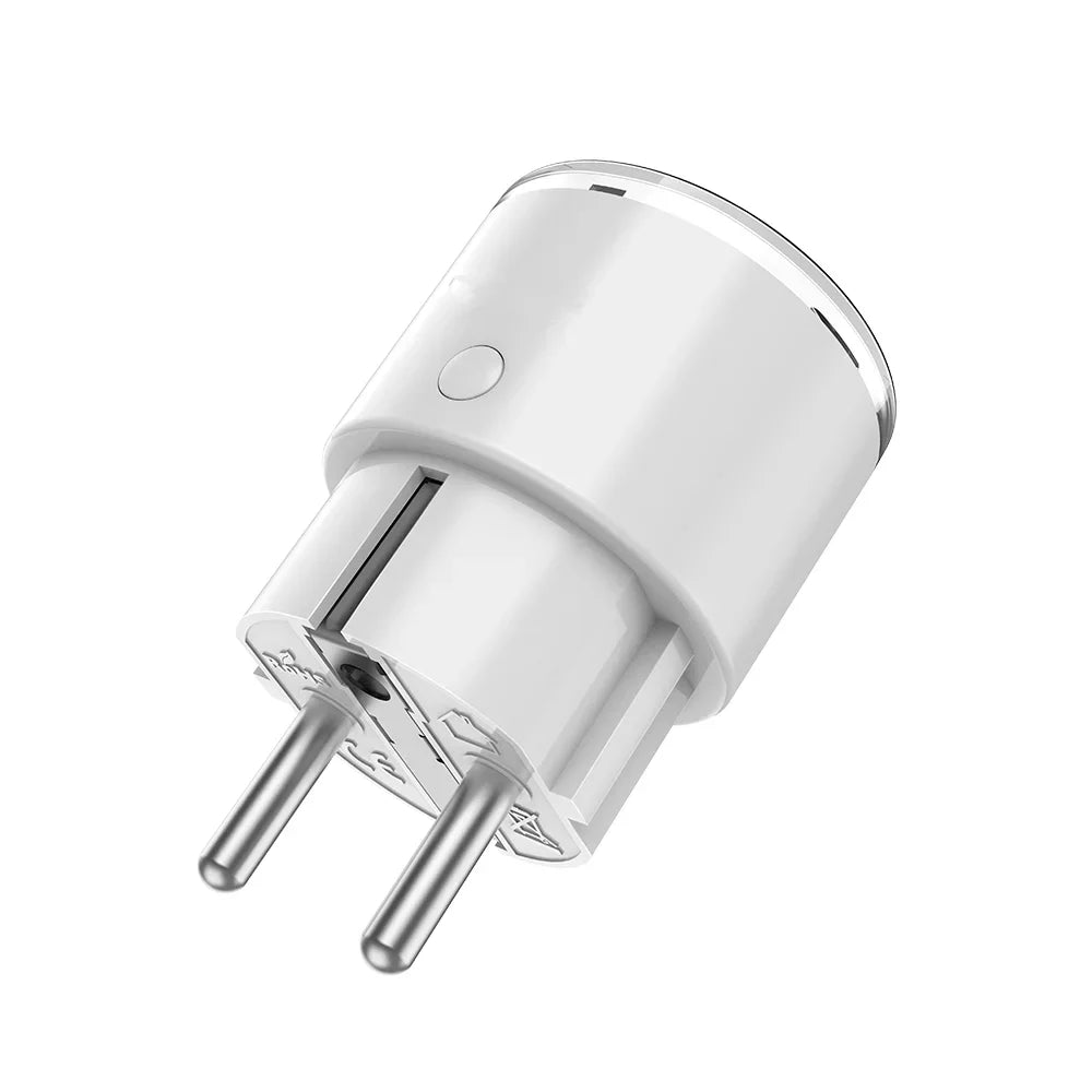 15A 3450W WiFi Smart Plug Wireless Power Socket Outlet Energy Monitoring No Hub App Remote Control EU Plug