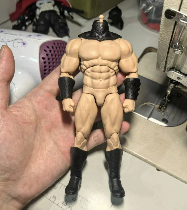 1/12 Scale Boots，Arm Protection，Neck Brace Set Model for 6''Adam Muff