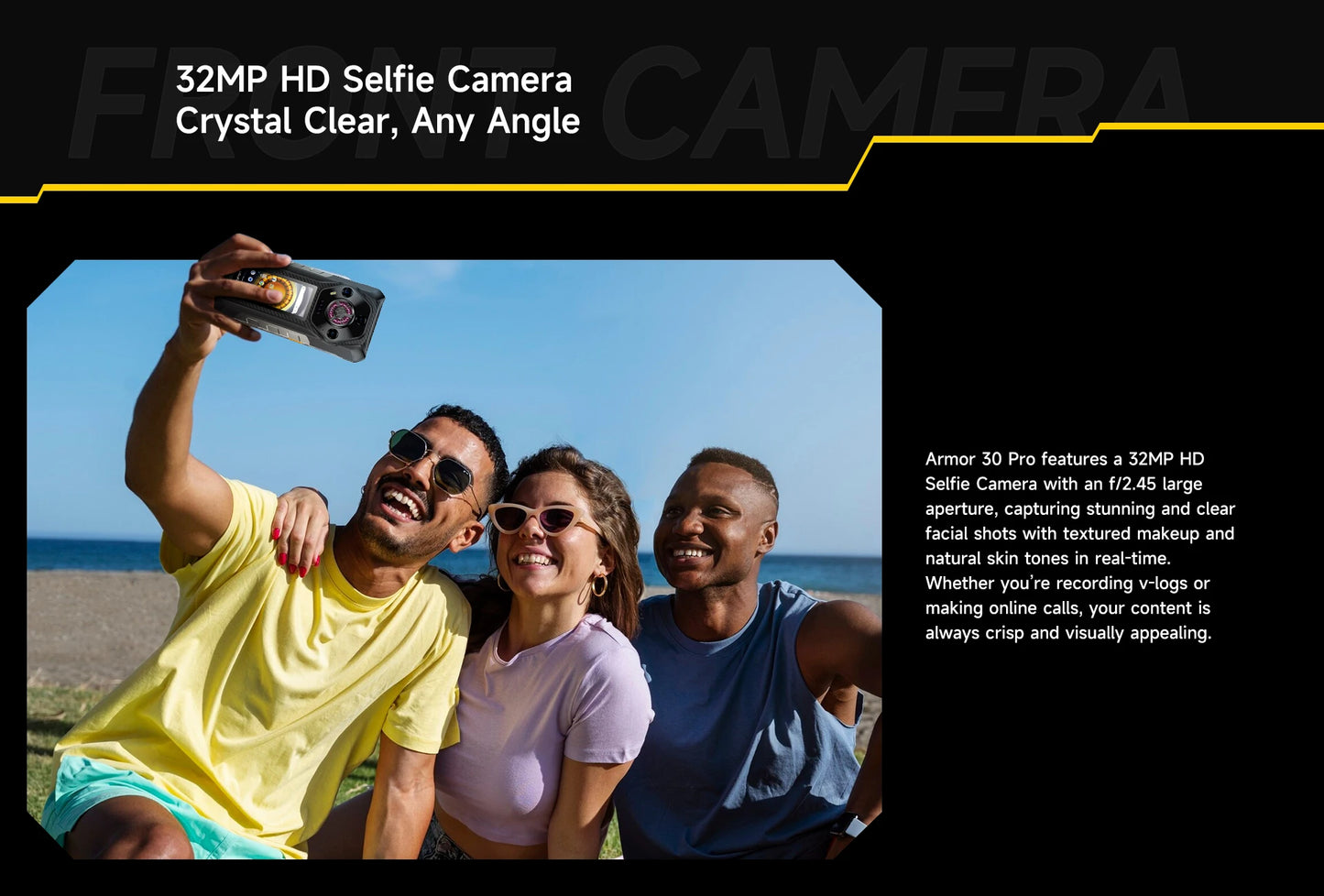 【World Premiere】Ulefone Armor 30 Pro 5G Rugged Phone Android 14 Smartphone 6.9" 120Hz 32GB+512GB 12800mAh Night Camera 64MP NFC