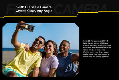 【World Premiere】Ulefone Armor 30 Pro 5G Rugged Phone Android 14 Smartphone 6.9" 120Hz 32GB+512GB 12800mAh Night Camera 64MP NFC