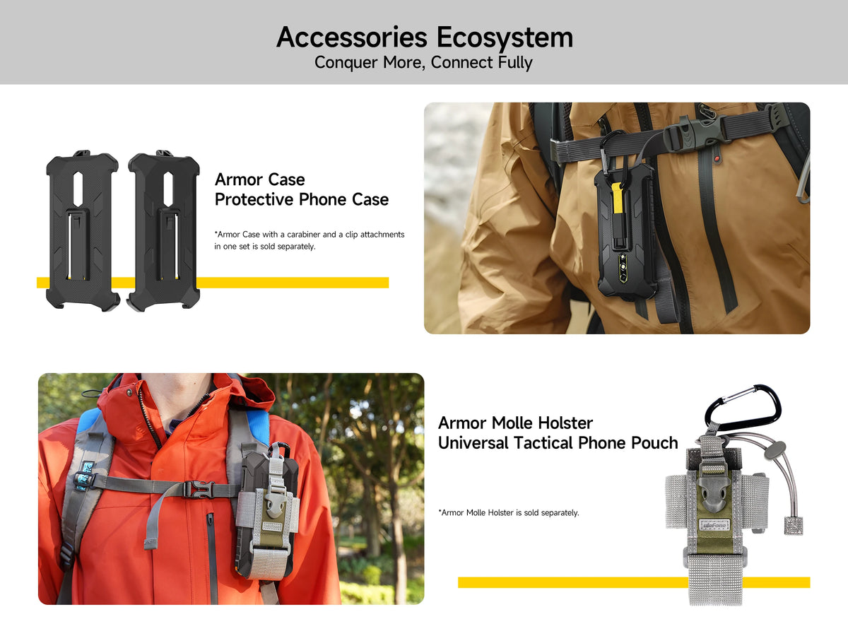 【World Premiere】Ulefone RugKing 2 Pro AI Rugged Phone Android 15 4G 128GB ROM Waterproof Smartphone NFC 5.45