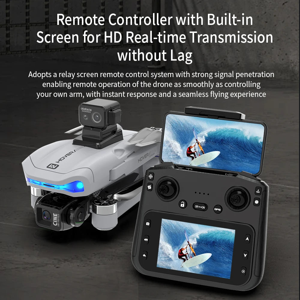 X40 GPS Drone Professional 4K Camera 3-axis gimbal Aerial Optional Obstacle Avoidance Brushless 5G WIFI FPV RC Quadcopter Toys