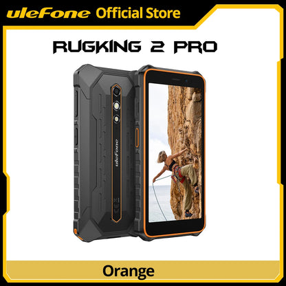 【World Premiere】Ulefone RugKing 2 Pro AI Rugged Phone Android 15 4G 128GB ROM Waterproof Smartphone NFC 5.45"4G  Global 4550mA