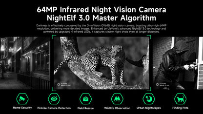 【World Premiere】Ulefone Armor 33 Pro 5G Rugged Phone 25500 mAh 512GB ROM 120Hz 6.59”3.4" Rear Screen NFC Android Smartphone