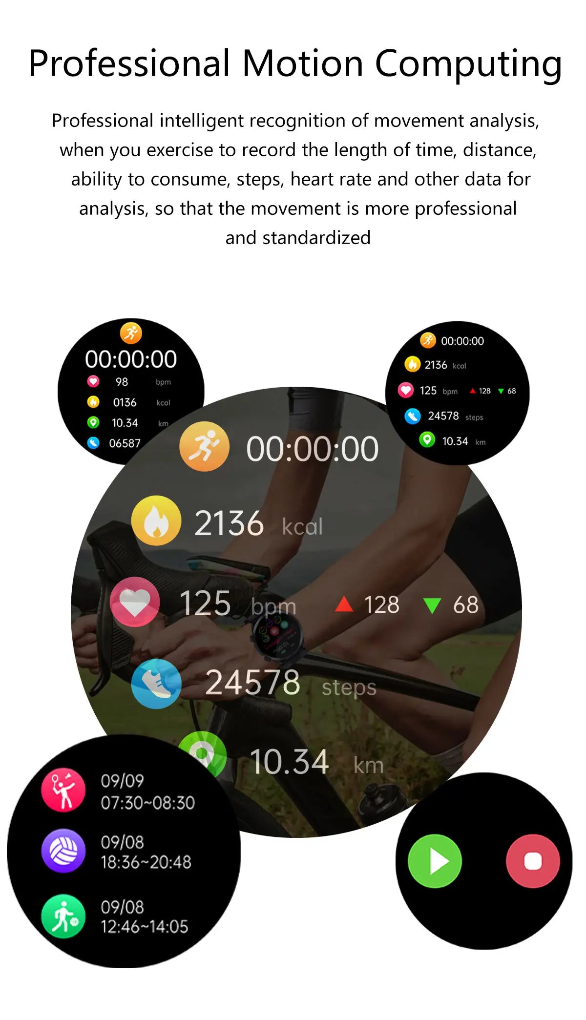 2026 New Upgrade Air Pump Blood Pressure Accurate Measure SmartWatch ECG Micro Physical Examination NFC Airbag Smart Watches Man